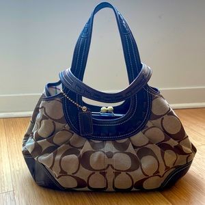 Coach leather bag